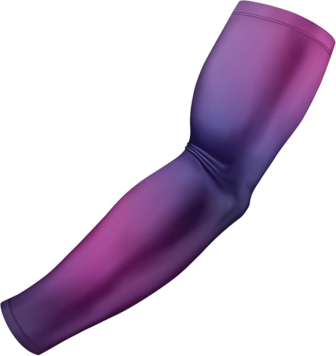 B-Driven Sports Sleeve Pro-Fit - Compression Arm Sleeve for Men & Women - Basketball & Volleyball Arm Sleeve - Single