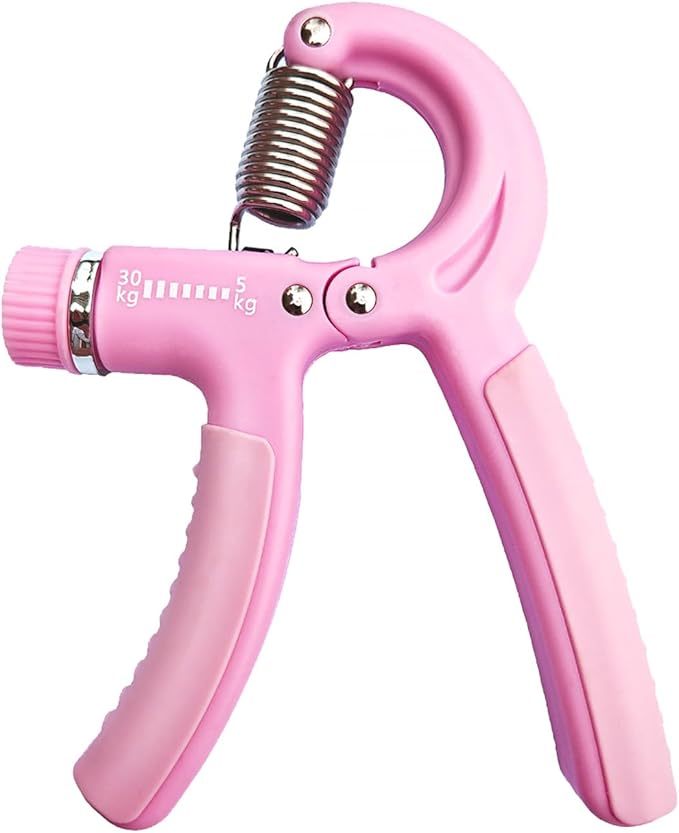 Strengthener Hand Grip for Kid Boys Girls Teenager Strength Trainer Number Counter Forearm Finger Wrist Gripper Exerciser 5-30kg Adjustable Stretcher Squeezer Workout