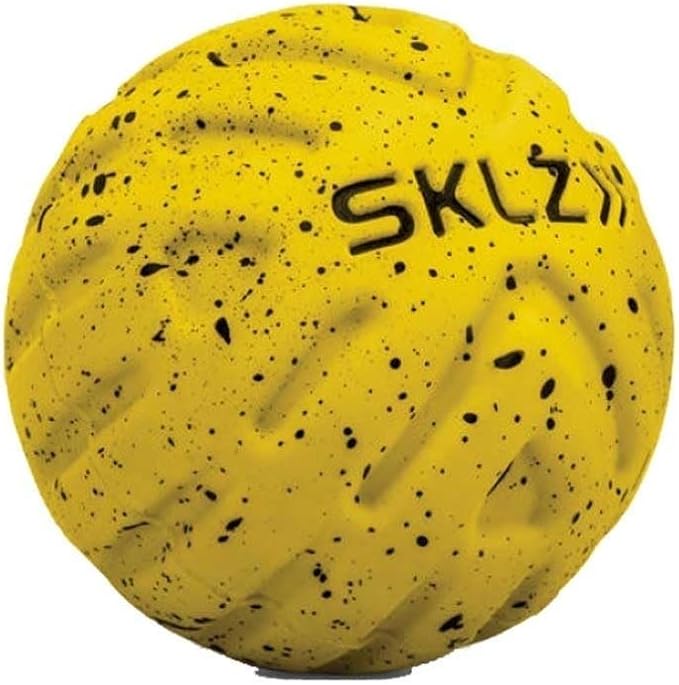 SKLZ Massage Balls - Deep Tissue Massager for Trigger Points, Myofascial Release, Physical Therapy, Pain Relief, Sore Muscles, and Faster Recovery. (2.5-inch, 5-inch, Dual Point, Universal)
