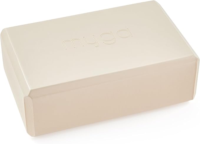 MYGA Yoga Block,Lightweight EVA Foam Yoga Brick,High Density Non-Slip Block for Yoga Poses, Pilates, Balance and Flexibility