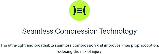 Bauerfeind Sports Compression Knee Sleeve - Lightweight Design with Gripping Zones for Knee Pain Relief & Performance