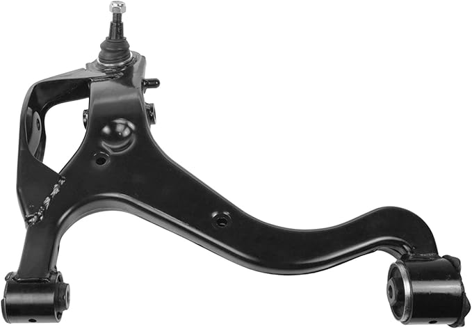 TRQ Front Left Lower Control Arm with Ball Joint Steel Compatible with 2006-2013 Land Rover Range Rover Sport