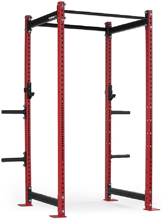 Titan Fitness T-3 Series Power Rack, 1,100 LB Capacity Cage for Weightlifting and Strength Training