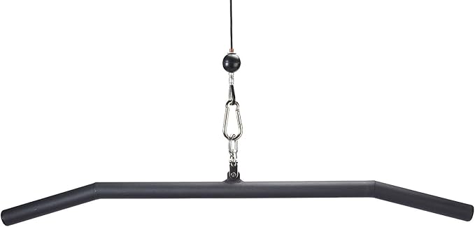 IRON COMPANY LPG Muscle Hog Legs 1-3/4" Fat 60 inch LAT Bar Cable Machine Attachment