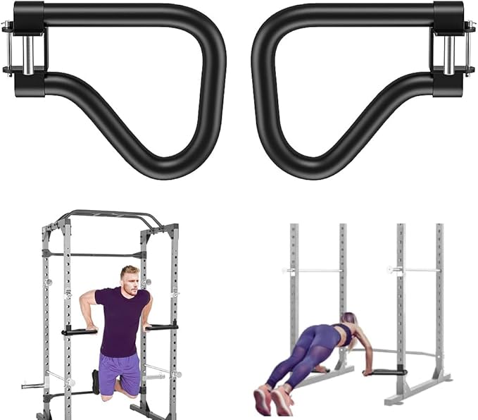 SELEWARE Power Cage Accessories, Dip Handles, Pull‑Up Stations, and Multi‑Grip Training Attachments