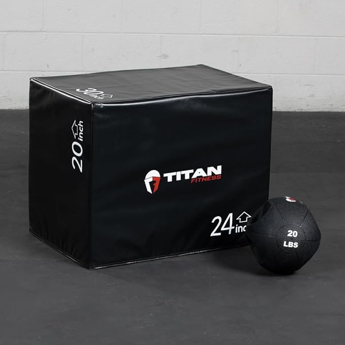 Titan Fitness Dual Grip Medicine Ball