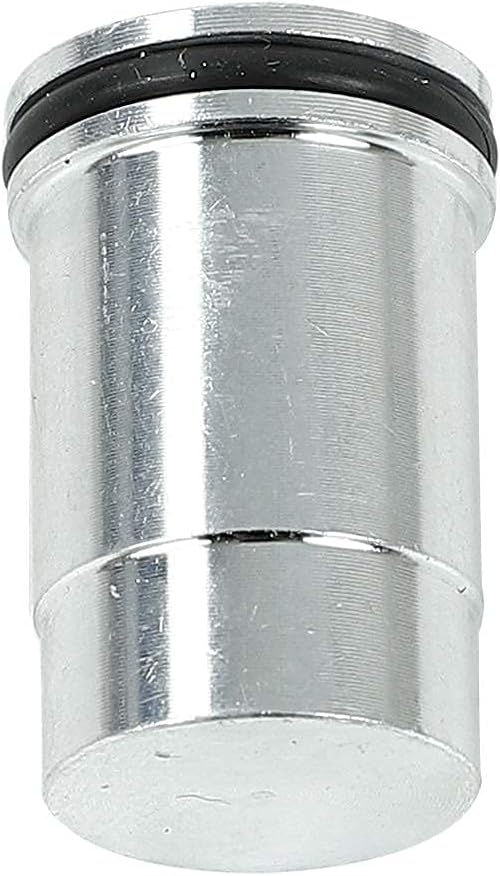 BLACKHORSE-RACING LS Billet Aluminum Oil Diverter Barbell & Oil Valve Plug & Oil Pickup Tube Hold Down Kit Compatible with GM Gen III & IV LS Engines