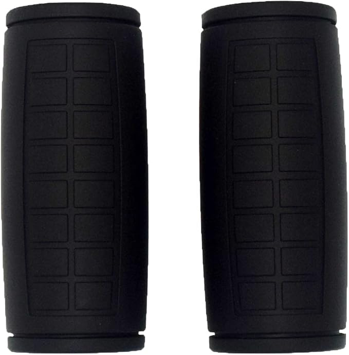 qibylift Dumbbell Handles Grips, Firm Rubber Barbell Grips Fit for Standard Barbell - Dumbell Handles, Silicone Rubber Barbell Grips for Weight Lifting Cable Attachments & Fitness Training