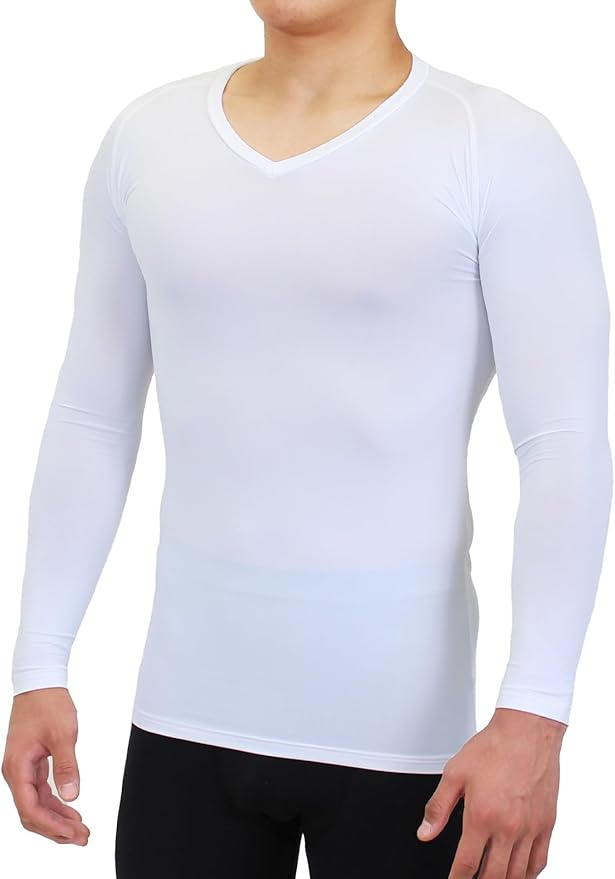 Posture Shirts for Men : Black, White, tankshirts, Longsleeve, s-3xl, Deodorant, uv, Quickdry, Japanesebrand,