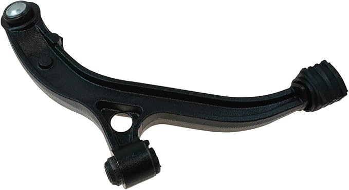 TRQ Front Left Lower Control Arm with Ball Joint Compatible with 2001-2007 Chrysler Town & Country 2001-2003 Voyager 2001-2007 Dodge Caravan 2001-2007 Grand Caravan