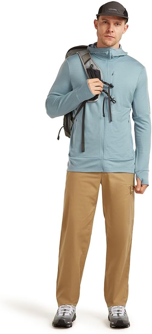icebreaker Men's Merino 260 Quantum Long Sleeve Zip Hoodie