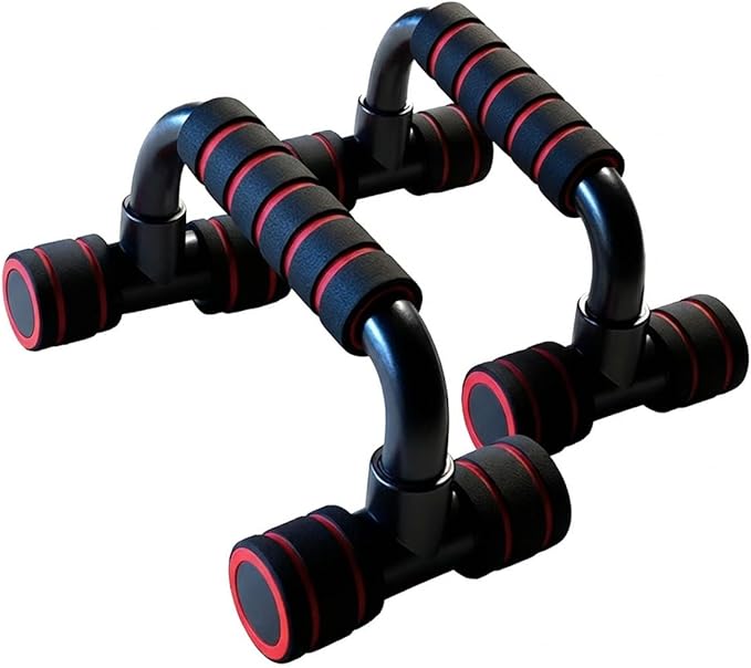 Perfect Push Up Handles for Floor 1 Pair | Home Workout Equipment for Men | Pushup Bar | Calisthenics Parallettes | Handstand Bars | Home Fitness Portable Workout Equipment | Strength Training | Gym Equipment for Home Gym Essentials