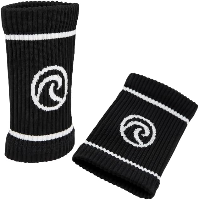 Rehband Wrist Bands Sweat-Absorbing & Supportive Wrist Bands for Training, Gym & Workout, Breathable, Comfortable & Stabilizing