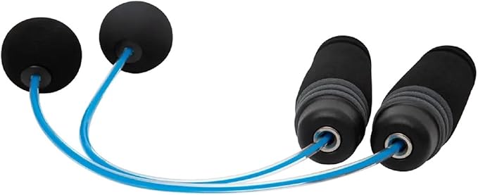 BODi Rope - Cordless Jump Rope for Men & Women - Indoor Workout Equipment with Weighted Handles and Smooth 360 Rotation - High-Tech Ball Bearings for Speed and Fitness - PVC Rope/Foam Handles/EVA Ball