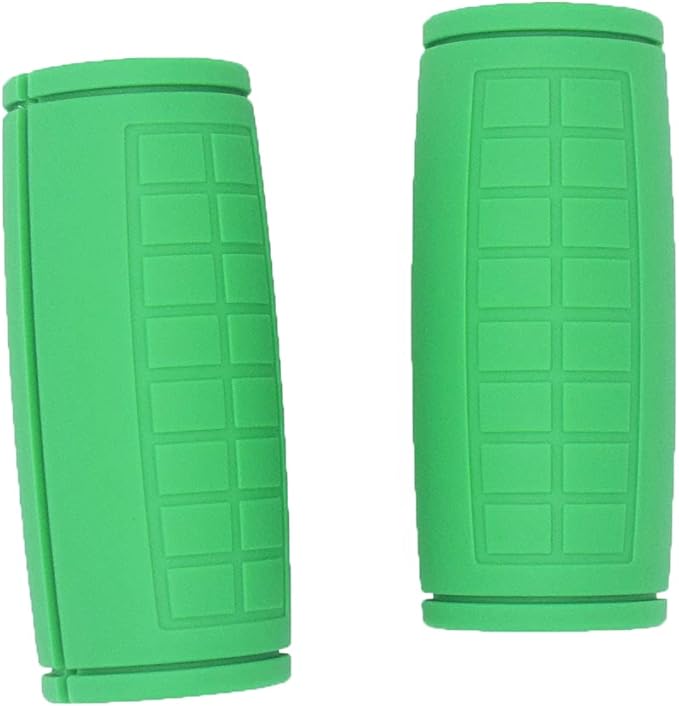 qibylift Dumbbell Handles Grips, Firm Rubber Barbell Grips Fit for Standard Barbell - Dumbell Handles, Silicone Rubber Barbell Grips for Weight Lifting Cable Attachments & Fitness Training