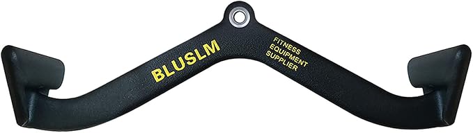 LAT Pull Down Bar for Cable Machine, LAT Pulldown Attachments T-bar V-bar Cable Attachment for Gym, Back Tricep Strength Training Handle