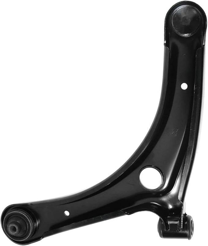 TRQ Front Right Lower Control Arm with Ball Joint Steel Compatible with 2007-2012 Dodge Caliber 2007-2017 Jeep Compass 2007-2017 Patriot