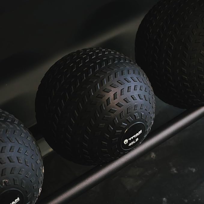 Titan Fitness Elite Series Mass Storage System for Bumper Plate Medicine Ball Storage