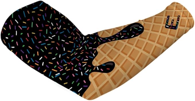 Elite Athletic Gear Ice Cream Compression Arm Sleeve - Youth & Adult Sizes - Sports & Fitness - Sold Individually