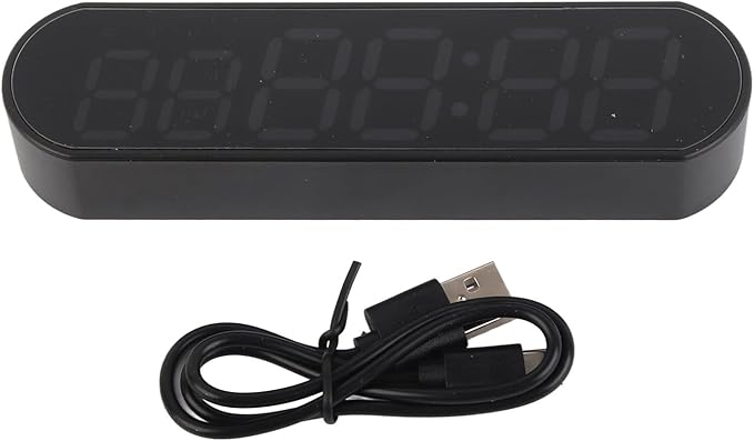 Gym Timer, ABS Rechargeable Interval Timer, Countdown Stopwatch Alarm Clock, 30 Hours Last Output for Home Gyms, Garages, Schools