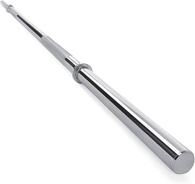 Fitvids 6FT Stardard Barbell for Weightlifting and Power Lifting