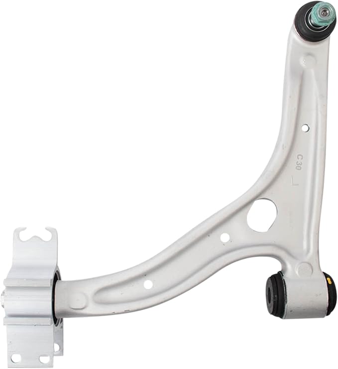 TRQ Front Left Lower Control Arm with Ball Joint Aluminum Compatible with 2014-19 Mercedes-Benz CLA250 2017-19 INFINITI QX30