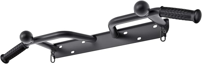 SELEWARE Heavy Duty Welded Pull Up Bar, Versatile Doorway Wall Mount, Joist Mounted, and Ceiling Mounted Chin Up Bars, Thick Metal Sturdy Construction for Full Body Workouts Support 500 lbs