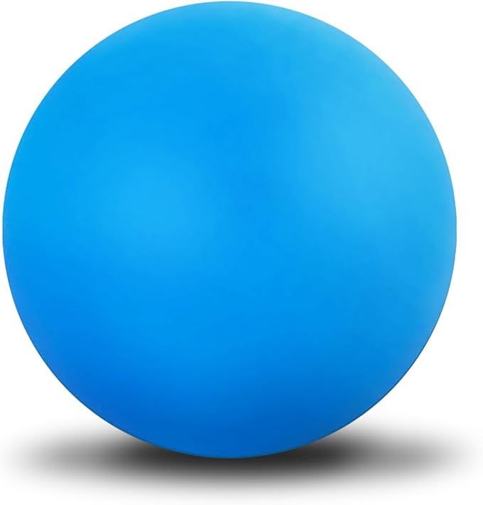 ZUFECY Yoga Ball for Release, 2.5 Inch Silicone Therapy Ball, Deep Tissue Massage for Foot, Shoulder and Back Pain, Handheld Trigger Point Scooch Ball, Exercise Recovery & Physical Therapy Tool