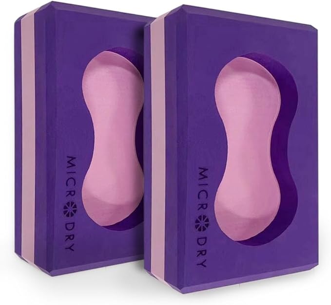 MicroDry Sure Grip Yoga Block