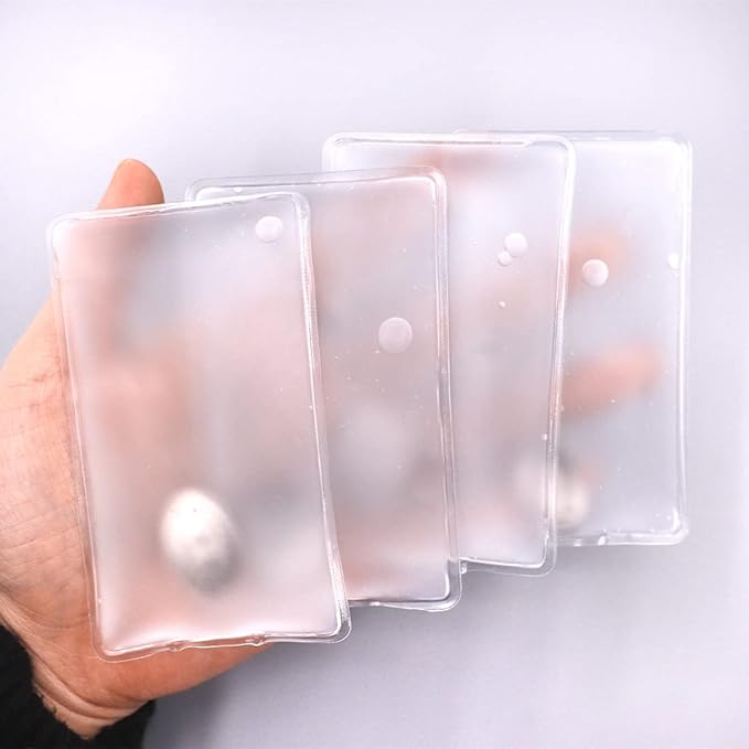 Reusable Click Instant Heat Packs, Pocket Hand Warmers, Snap It Hot/Cold Gel Heating Pad for Adults & Kids, Instant Hot Pad, Hot Compress, Hand Click Gel Warmers for Body
