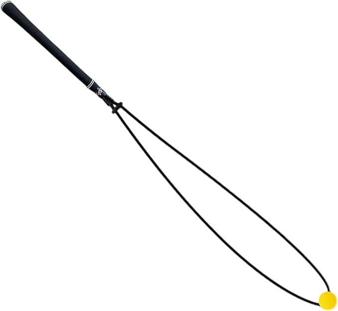 Golf Rope Swing Trainer,Golf Swing Trainer Aid,Power Flex Golf Training aid for Strength and Tempo Golf Swing Speed Trainer Golf Swing Training aid