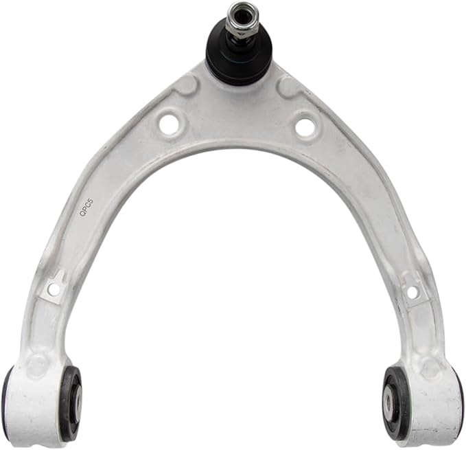 TRQ Front Left Upper Control Arm with Ball Joint Aluminum Compatible with 2011-2018 Porsche Cayenne 2011-2017 Volkswagen Touareg