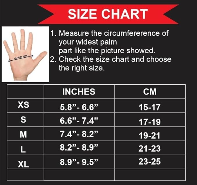 HW Weight Lifting Gloves for Men & Women – Gym Workout Gloves with Wrist Support, Full Palm Protection & Grip – Breathable Gloves for Crossfit, Training, Fitness & Strength Workouts