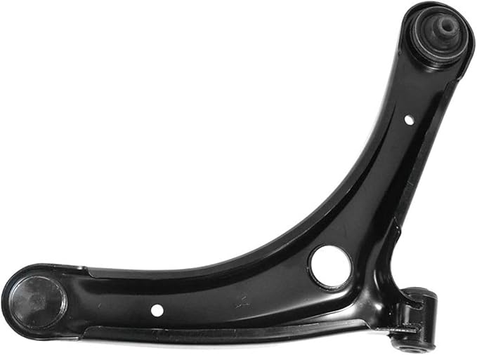 TRQ Front Left Lower Control Arm with Ball Joint Steel Compatible with 2007-2012 Dodge Caliber 2007-2017 Jeep Compass 2007-2017 Patriot