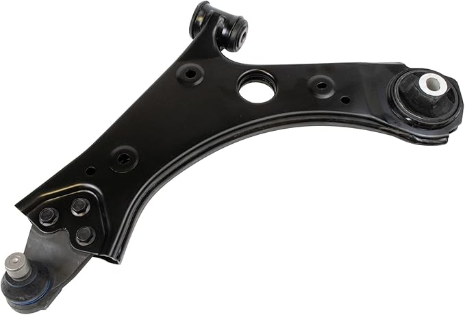TRQ Front Left Lower Control Arm with Ball Joint Steel Compatible with 2016-2022 Fiat 500X 2017-2022 Jeep Compass 2015-2023 Renegade