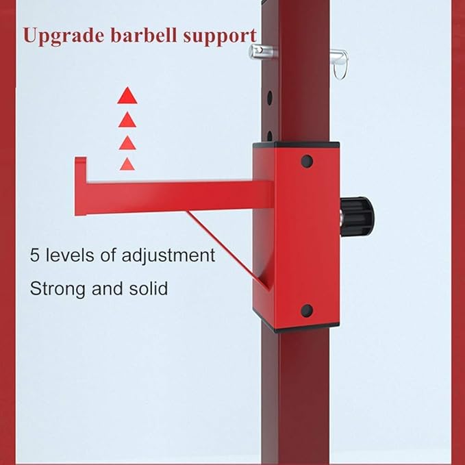 Barbell Rack, Squat Stands Rack Weight Rack Gym Rack Squat And Bench Press Rack Dumbbell Stand,Fitness Equipment Home Gym Indoor