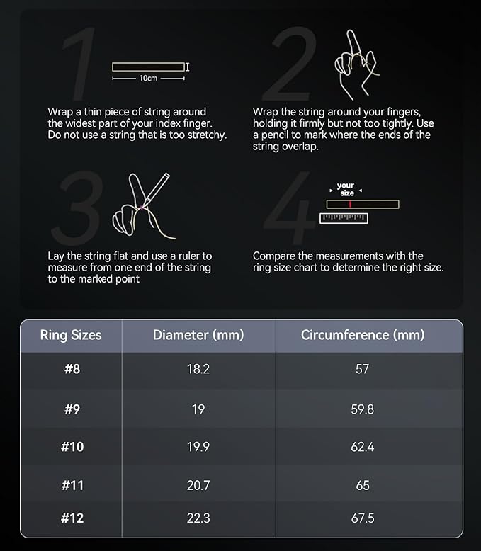 8.0 Smart Ring and Charging Case【Industry First – 0 Measurement Error】【IP68 Waterproof】 2025 Smart Ring for Women & Men for Sleep Tracking Wearable Device,Fitness Ring Sliver 8#
