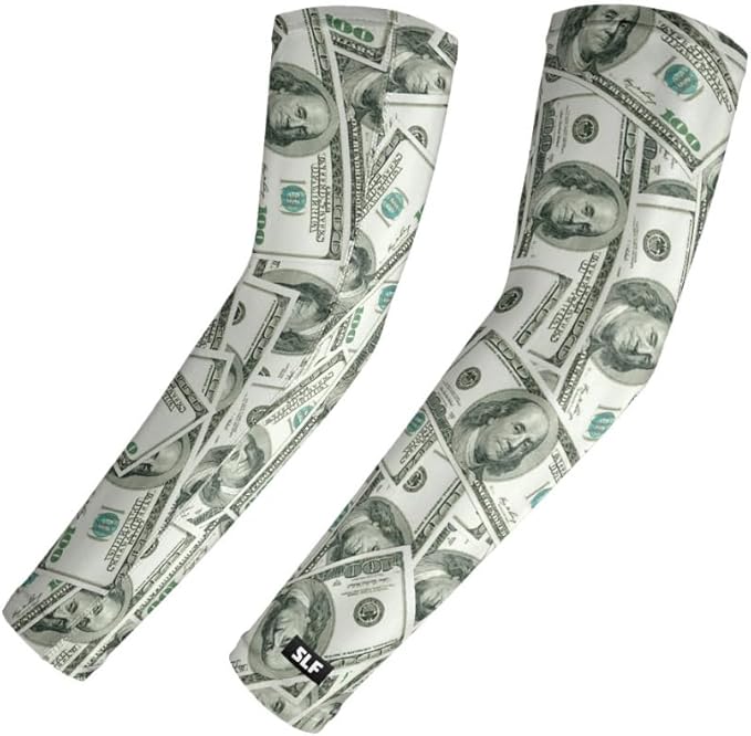 SLEEFS Arm Sleeves for Kids - Athletic Sports Sleeve for Youth Boys and Girls - UV Protection - Football Baseball Basketball
