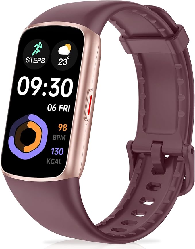 Zeacool Fitness Tracker with 24/7 Heart Rate, Blood Oxygen Sleep Monitor, 123 Sports Modes Calories Smart Watch,IP68 Waterproof Step Counter Activity Trackers Health Pedometer for Women Men