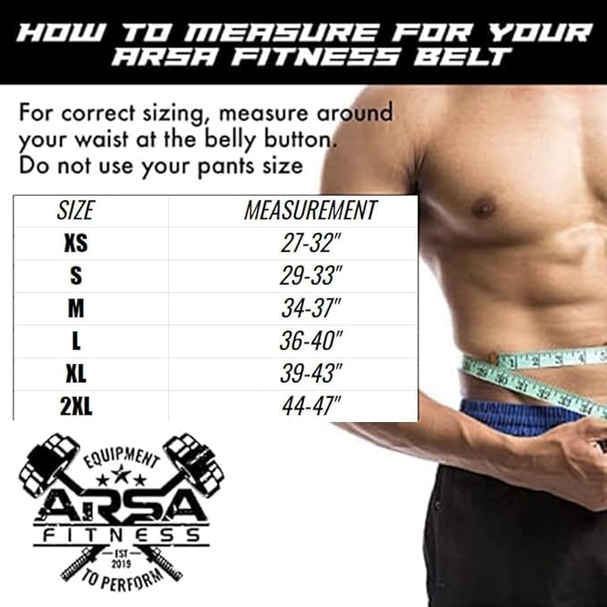 Arsa Fitness Weightlifting Adjustable Lever Belt for Men & Women Leather Weight Belt for Powerlifting Back Support Workout Deadlifts Squats 10MM Thickness 4" Width Royal Oak