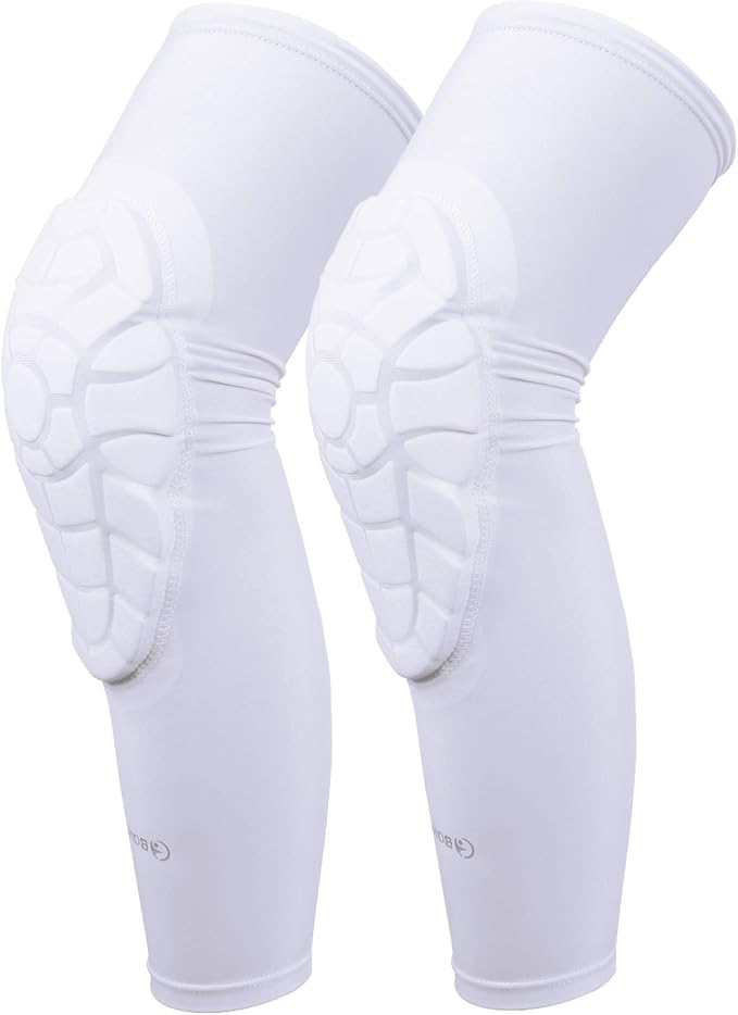 Kids Youth 5-15 Years Padded Arm Knee Sleeve Compression Leg Protective