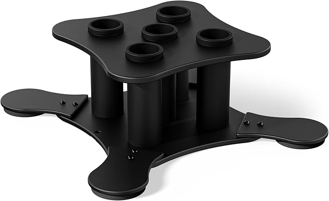 Vertical Barbell Holder for 2-Inch Olympic Bars – Bar Storage Rack for Barbells, Curl Bars, Triceps & Hex Bars