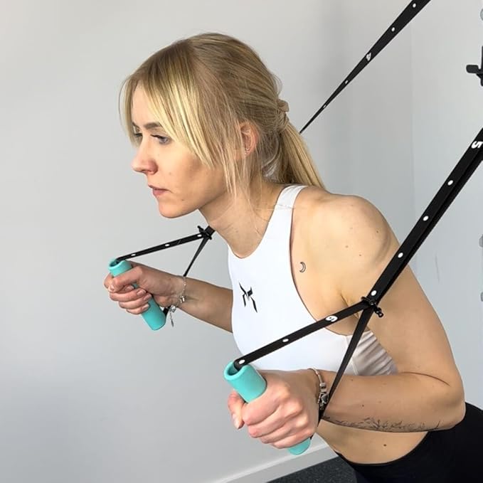 Kensui Nanobars V2 – Ultra-Compact Portable Suspension Trainer – Pocket-Sized Home Gym for Travel & Outdoor Workouts – 600lb Capacity – Dual Anchor System with Rotating Handles