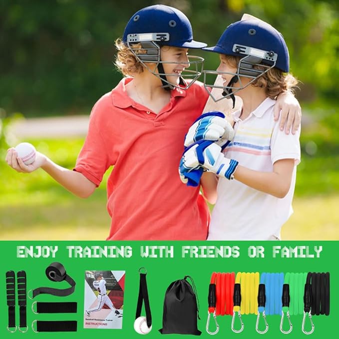 Baseball Resistance Bands for Pitchers – Pro-Grade Arm Strength & Pitching Bands