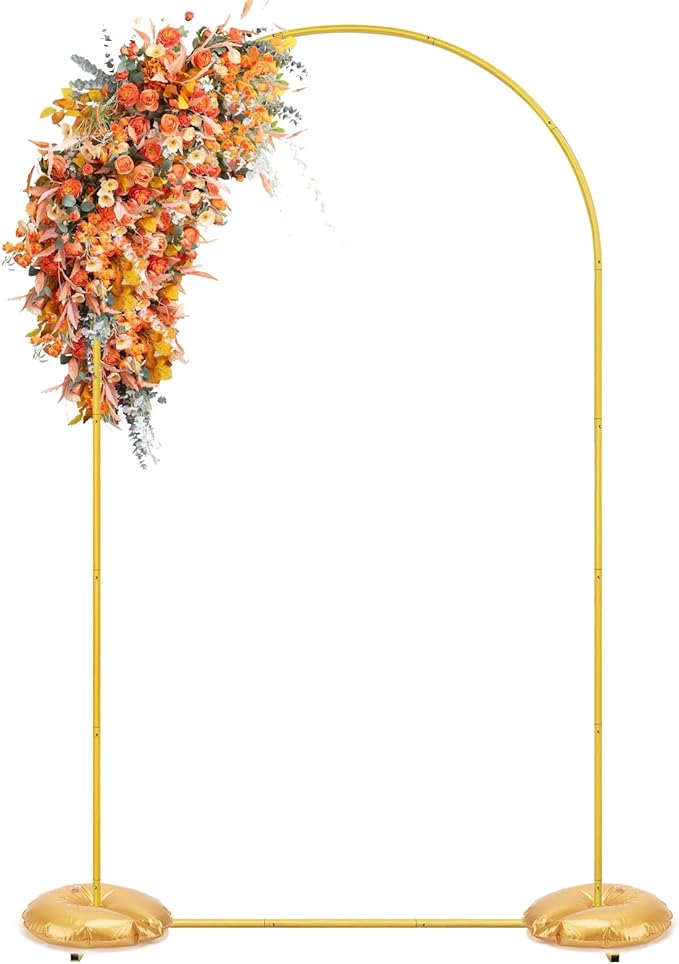 New 4 Pcs Balloon Arch Weights for Backdrop Stand - 50kg Pressure-Rated Weights for Arch Stand, 5-Layer Thickened Openable Water Weight Bag for Wedding Birthday Party Christmas New Year (Each 10 Lbs)