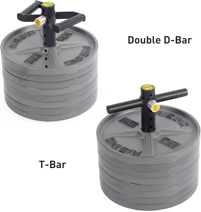 Adjustable Kettlebell Handle,Heavy Duty Kettlebell Handle for Plates,Loading Pin with Double D-bar and T-bar for Olympic Weight Plates