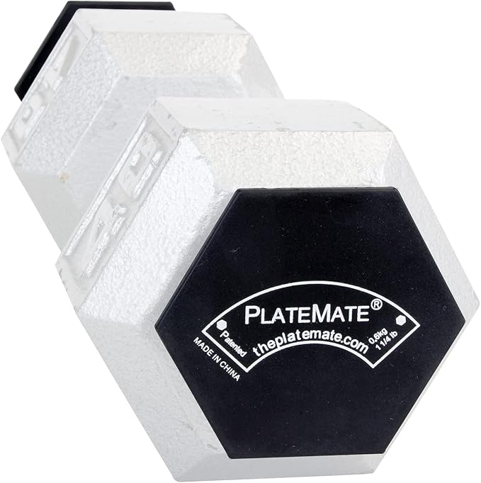 PlateMate Microload Pair Magnetic Weights - Choose Between 1.25 lbs or 2.5 lbs Hex