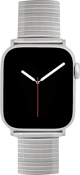 Bandini Stainless Steel Expansion Band for Apple Watch Band 46mm 45mm 42mm 44mm 41mm 40mm 38mm 49mm & Ultra 3, 2 & 1 for Men, Extra Long Stretch Strap Apple Watch Series 11 10 9 8 7 6 5 4 SE & iWatch