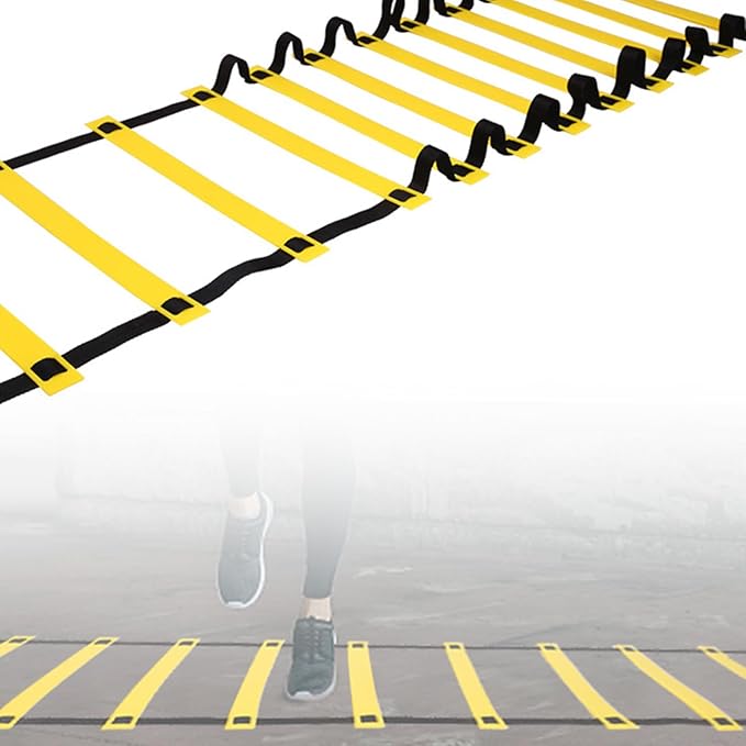 Agility Ladder Speed Training Set Exercise Ladders for Soccer Football Footworks Sports Training Ladder with Carry Bag Fitnes