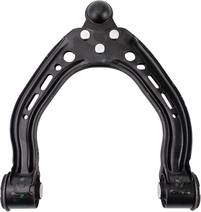 TRQ Front Left Upper Control Arm with Ball Joint Steel Compatible with 2012-2021 Tesla S